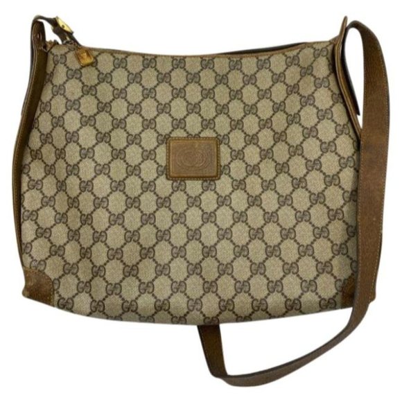 GUCCI Vintage Monogram Crossbody/ Shoulder Bag - Picture 1 of 16